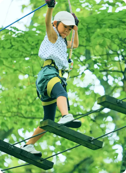 写真：フォレストアドベンチャー